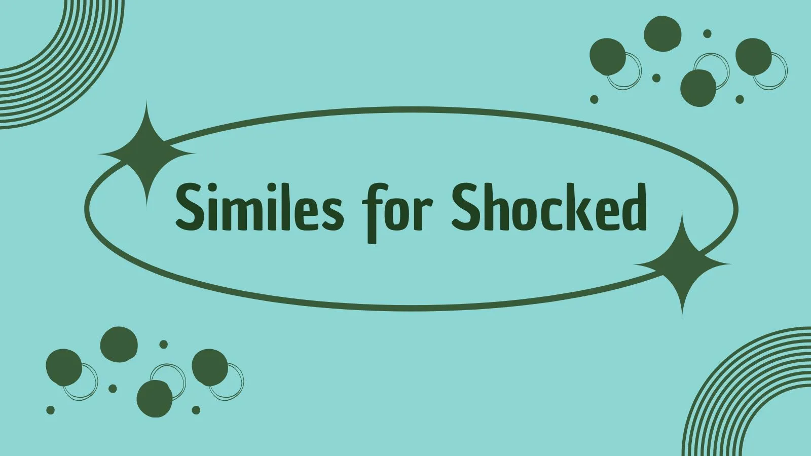Similes for Shocked
