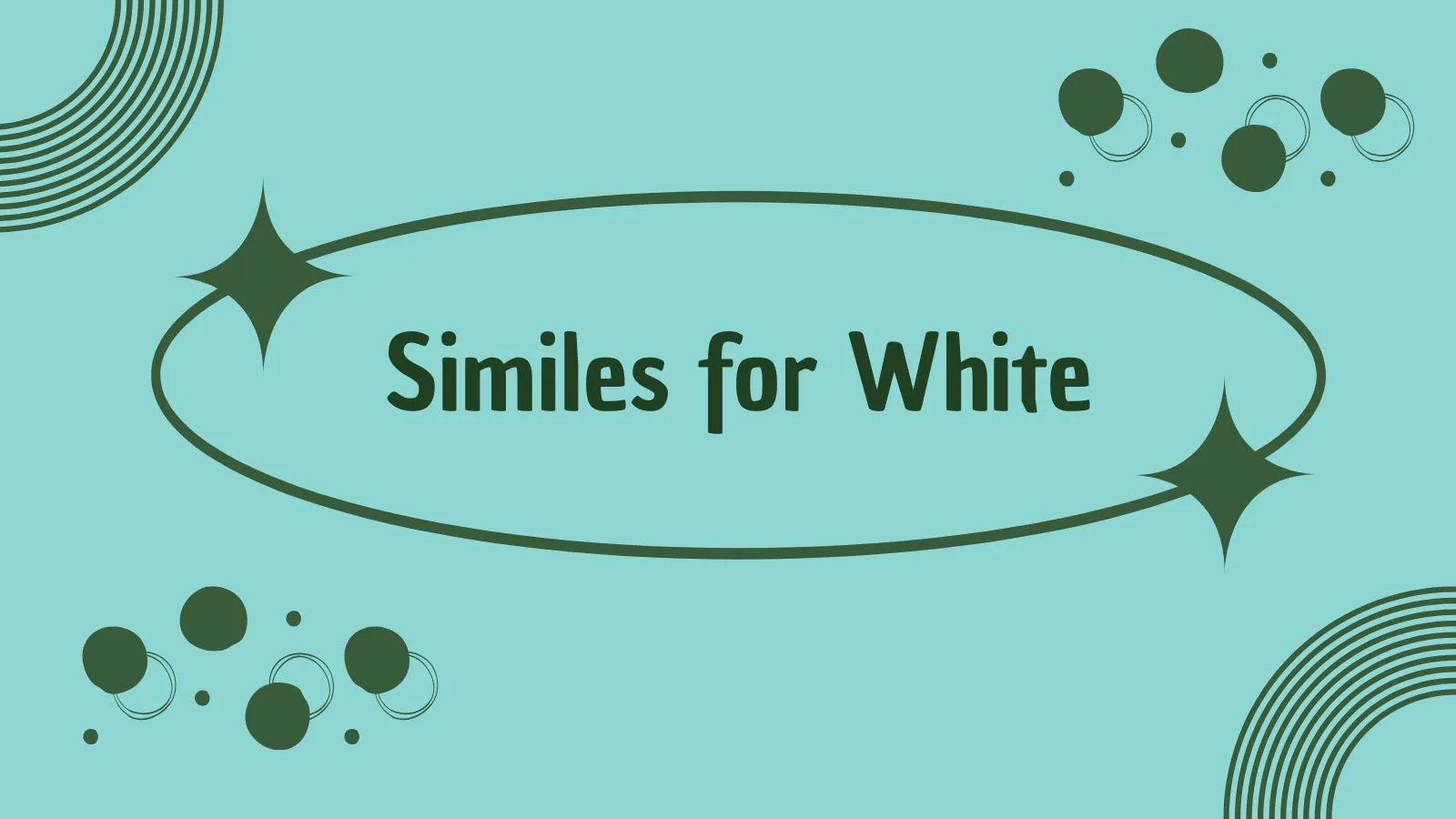 Similes for White