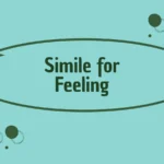 Simile for Feeling