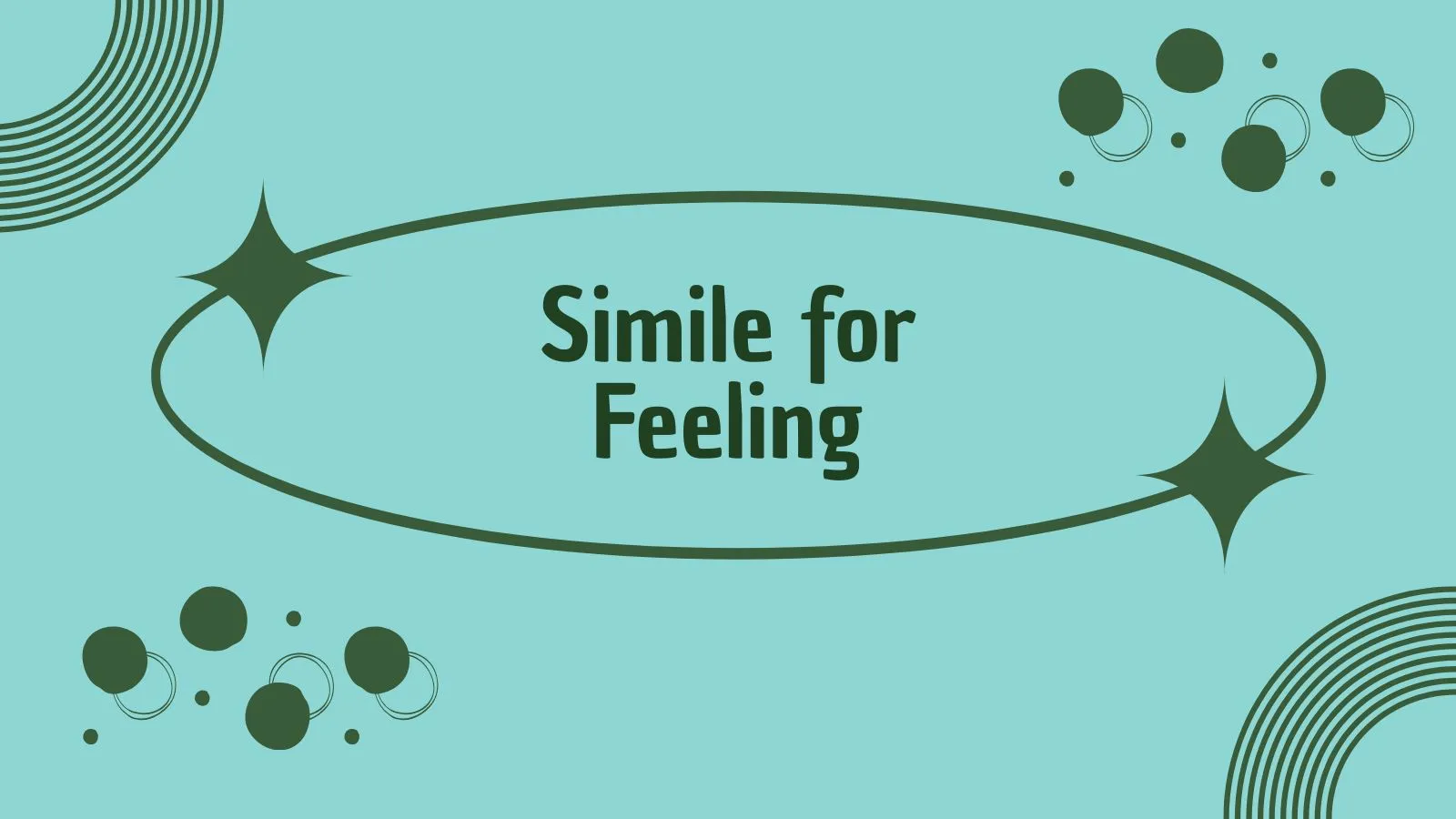 Simile for Feeling